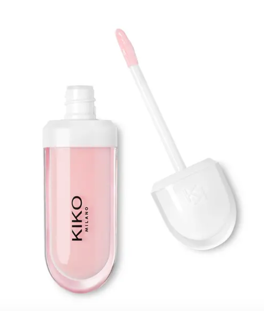 Kiko Milano putlinantis Tutu Rose lūpų blizgis