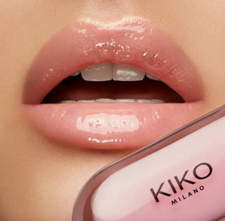 Kiko Milano putlinantis Tutu Rose lūpų blizgis