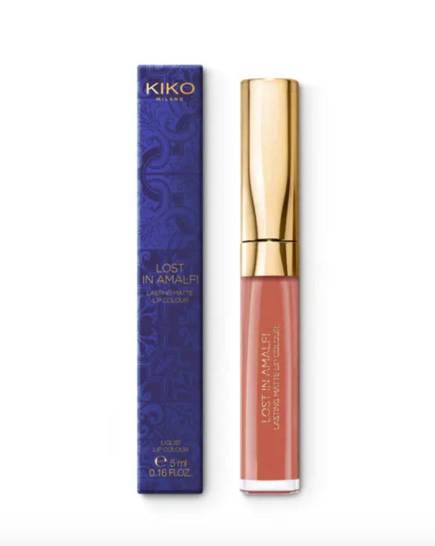 Kiko Milano Lost In Amalfi matiniai lūpų dažai spalva 02