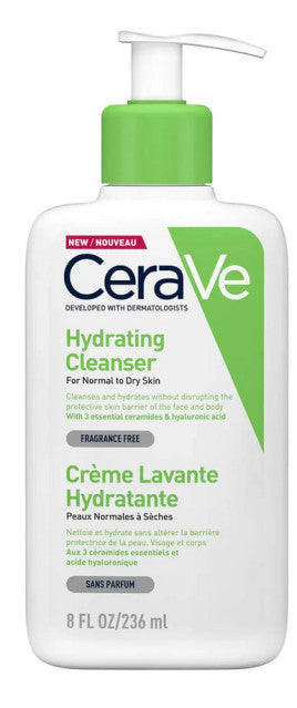 CeraVe drėkinantis prausiklis normaliai ir sausai odai
