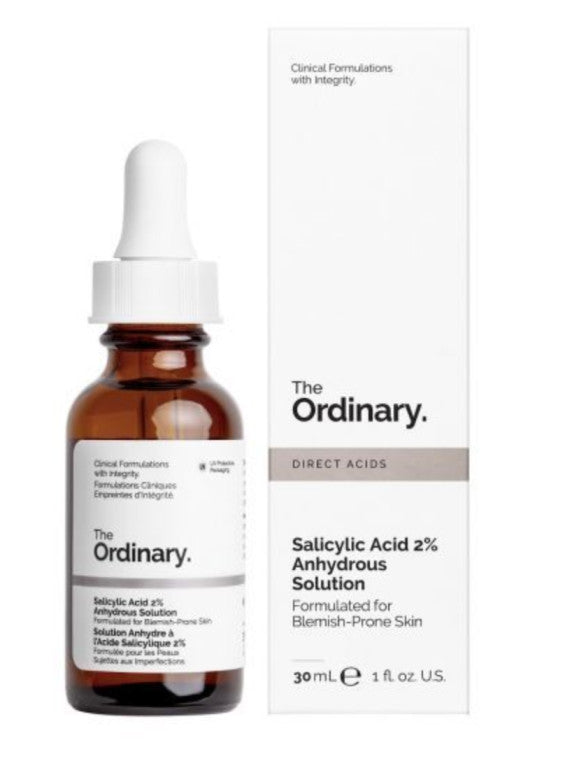 The Ordinary salicilic acid 2% solution veido šveitimo priemonė