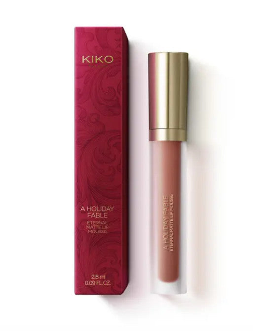 Kiko Milano A Holiday Fable kreminiai matiniai lūpų dažai spalva 01