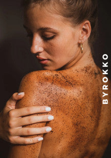 Byrokko Coffee Scrub veganiškas kavos kūno šveitiklis, 210 ml