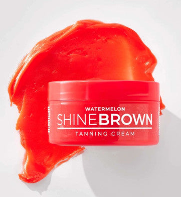 Byrokko Shine Brown Watermelon Cream itin greitai veikiantis bronzinantis kremas, 200 ml
