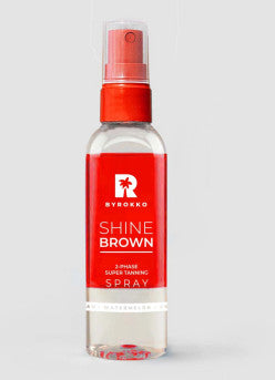 Byrokko Shine Brown Watermelon two-phase spray dvifazis purškiklis greitam įdegiui, 104 ml