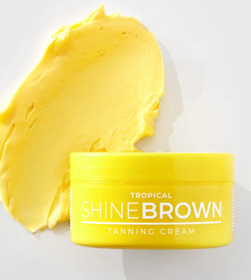 Byrokko Shine Brown Tropical itin aktyvus kremas maksimaliam įdegiui, 150 g