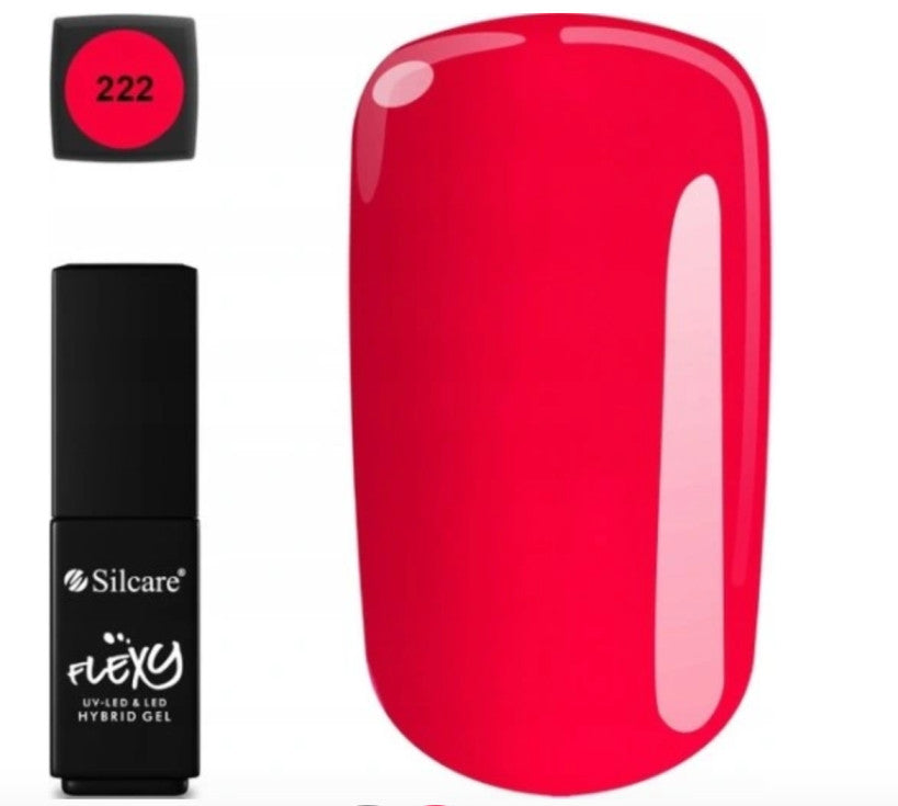 Gelinis nagų lakas Silcare Flexy, 126 atspalvis