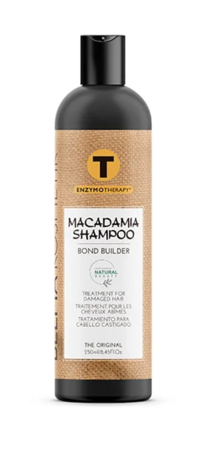 Belma Enzymotherapy Macadamia šampūnas pažeistiems plaukams, 250 ml