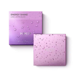 Kiko Milano 10 valandų išliekantys kompaktiški veido skaistalai Energy Shake, spalva 03 mauve Fullness