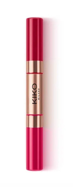 Kiko Milano skysti lūpų dažai su dviguba matine ir blizgia spalva, atspalvis 07