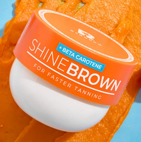 SHINE BROWN BETA CAROTENE TANNING MAXIMISER įdegį skatinantis kremas, 210 ml