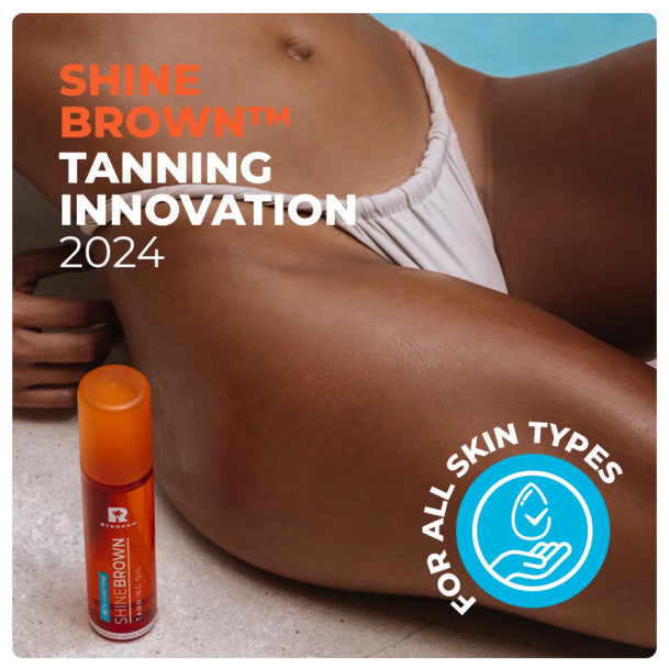 Byrokko Shine Brown Betta Carotene Tanning Oil intensyviam ir giliam įdegiui skirtas aliejus, 150 ml