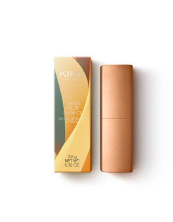 Prabangūs kreminiai matinės spalvos ilgai išliekantys lūpų dažai Kiko Milano Create Your Balance, atspalvis 02