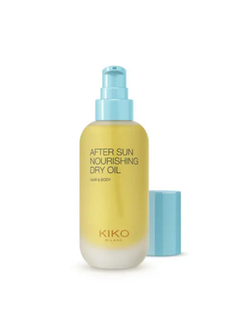 Kiko Milano drėkinantis ir maitinantis sausas aliejus plaukams ir kūnui po saulės, 100 ml