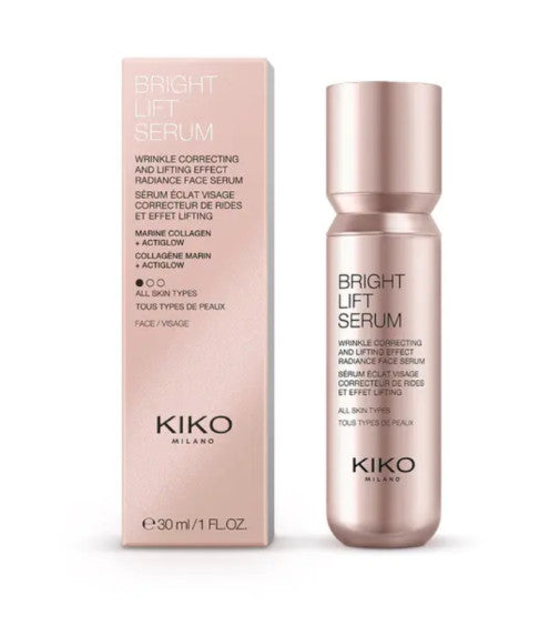 Kiko Milano intensyviai liftinguojantis ir spindesio suteikiantis serumas su jūriniu kolagenu, 30 ml