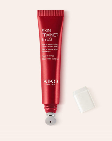 Kiko Milano Skin Trainer paakių serumas, kovojantis su tamsiais ratilais po akimis, tonizuojantis, suteikiantis elastingumo