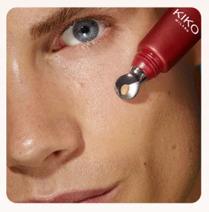 Kiko Milano Skin Trainer paakių serumas, kovojantis su tamsiais ratilais po akimis, tonizuojantis, suteikiantis elastingumo
