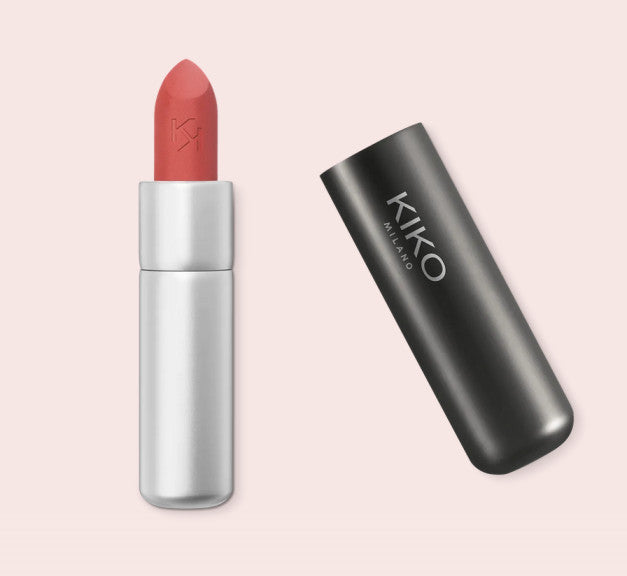 Kiko Milano matiniai lūpų dažai Powder Power, 02 Indian Red