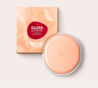 Kiko Milano Gloss Supreme Contour Pro Bronzer, 03 Perfect Ebony, 7.5 g