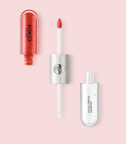 Kiko Milano dvipusis lūpų blizgis spalva 154 Alluring Game
