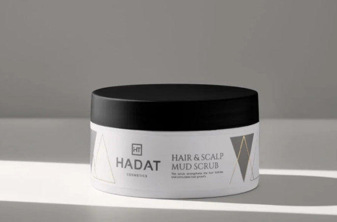 Hadat Cosmetics Hair & Scalp Mud Scrub – galvos odos šveitiklis 300 ml