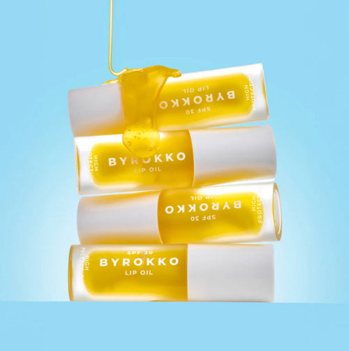 Byrokko Shine Brown prabangus drėkinantis lūpų aliejus su SPF30