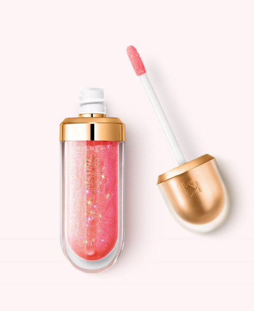 Kiko Milano Juicy Fizz 3D drėkinantis lūpų blizgis limituota kolekcija, spalva 02