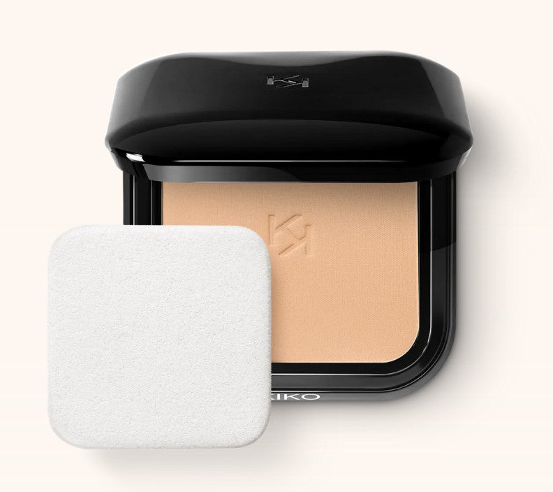 Kiko Milano pilnai padengiantis matinis pudros pagrindas, spalva 20 Ivory, 10 gr
