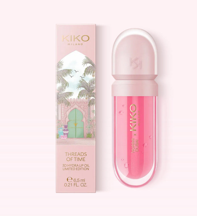 Kiko Milano 3D riboto leidimo Threads of time drėkinantis ir maitinantis lūpų aliejus