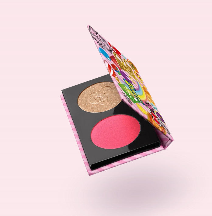 Kiko Milano Candy Crush skaistalų ir highliterio paletė, atspalvis 02