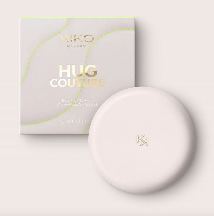 Kiko Milano „Hug Couture Bouncy Mates“ 4 spalvų akių šešėlių paletė, atspalvis 02
