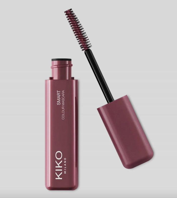 Kiko Milano panoraminio apimties efekto spalvotas tušas, atspalvis Burgundy 05