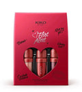 Kiko Milano "Flirt Alert" lūpų blizgių rinkinys: 3 lūpų blizgesiai gražioje dovanų dėžutėje