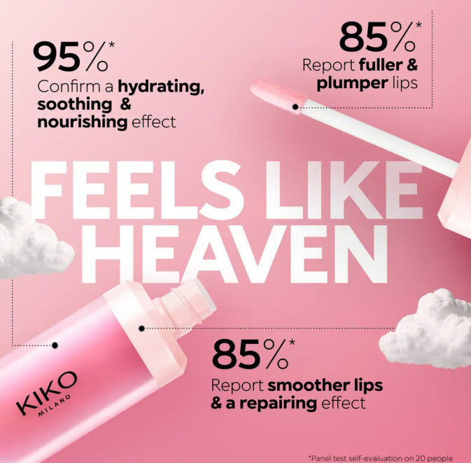 Kiko Milano „Kissable Lip Paradise“ drėkinamoji ir putlinamoji lūpų kaukė