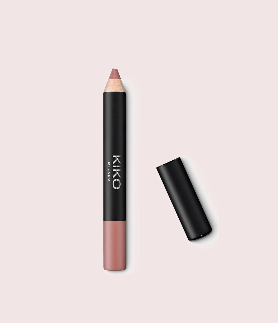 Kiko Milano Smart Fusion Creamy Lip Crayon kreminis lūpų pieštukas-blizgis, atspalvis 02